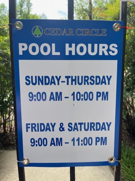 Pool Signs